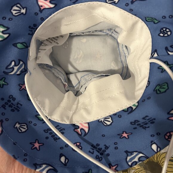 Dog Sun Hat Size Small/Medium Life is Good Brand New - Picture 4 of 4